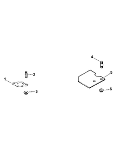 Cv740s-0015 Exhaust Diagram and Parts List for M60-KH (53AB5BDX150-27-HP)(2003) Cub Cadet Lawn Tractor